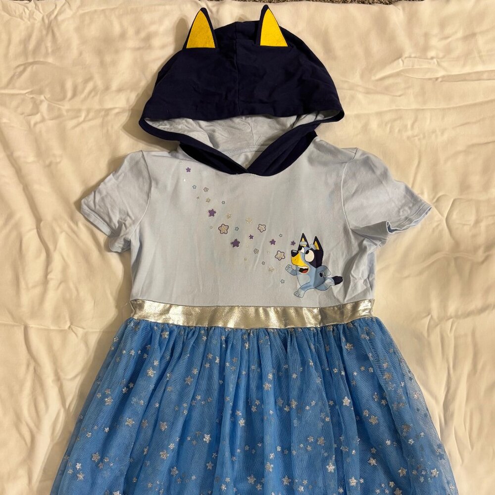 Girls Bluey Dress Size 14